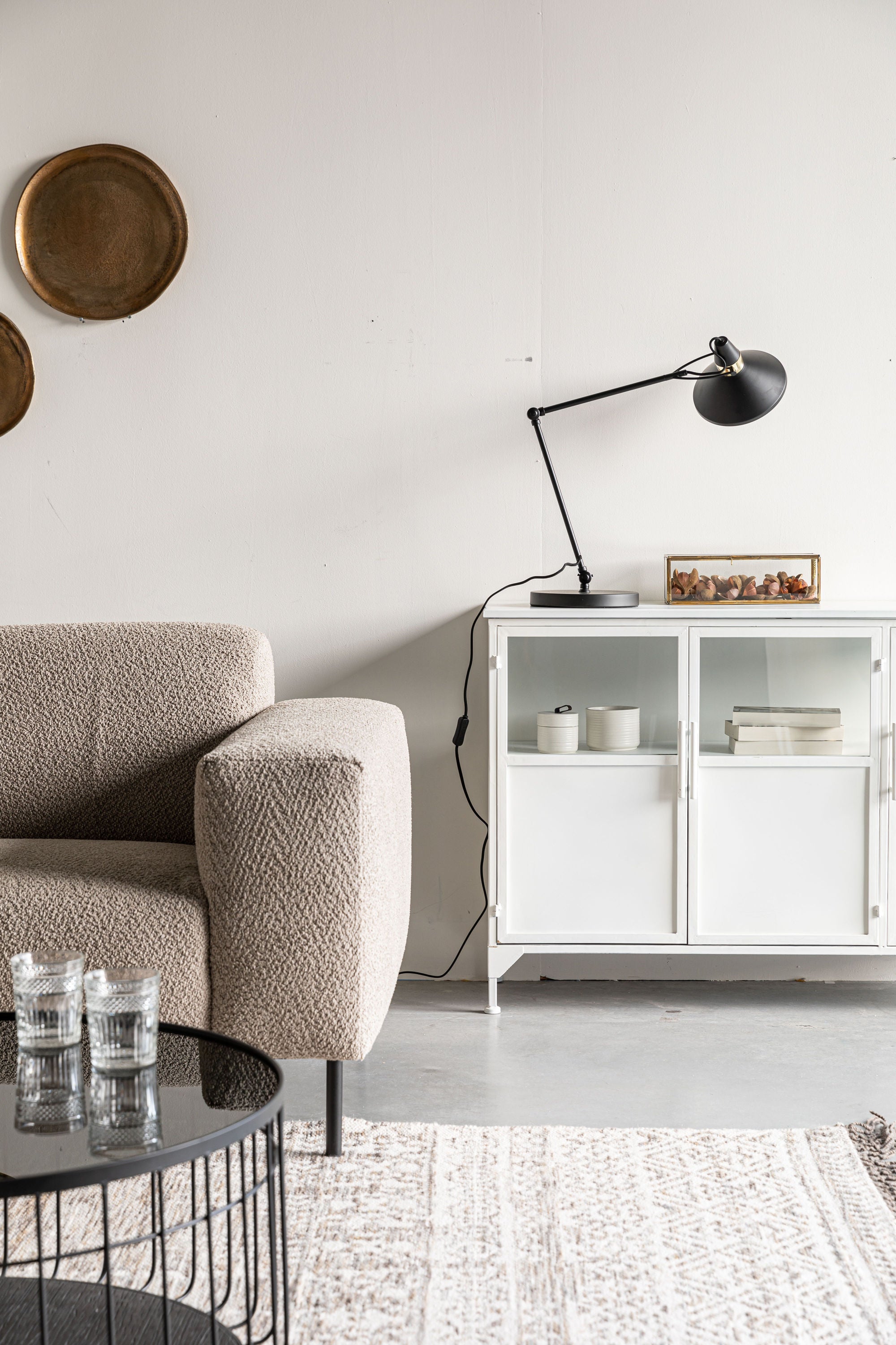 Jona Black & Gold Table Lamp